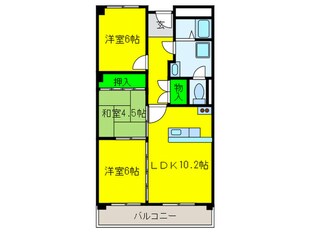 エステートＨＯＫＯの物件間取画像